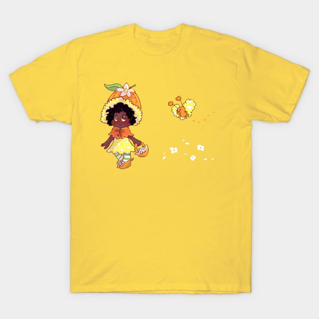 Orange Blossom T-Shirt by sky665